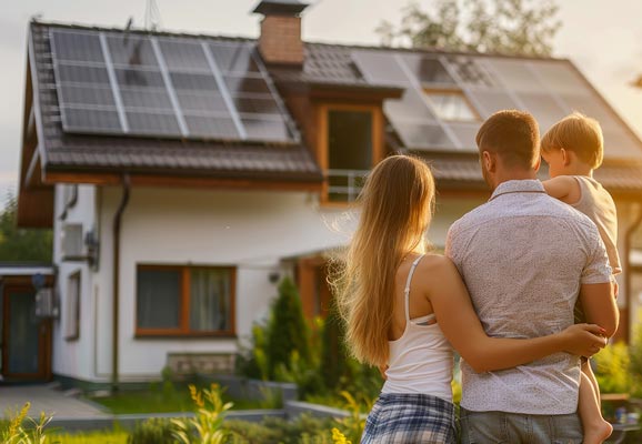 case green | pompa di calore e fotovoltaico