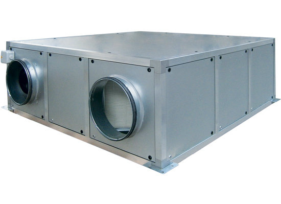 Unità trattamento aria verticale ventilazione meccanica industriale