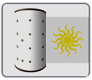 Icona accumulo solare