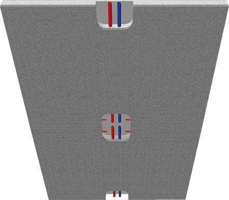 Impianto a soffitto parete cartongesso