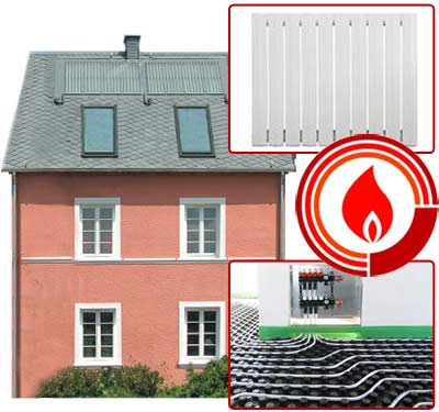 Integrazione al riscaldamento radiante o termosifoni Integrazione al riscaldamento radiante o termosifoni